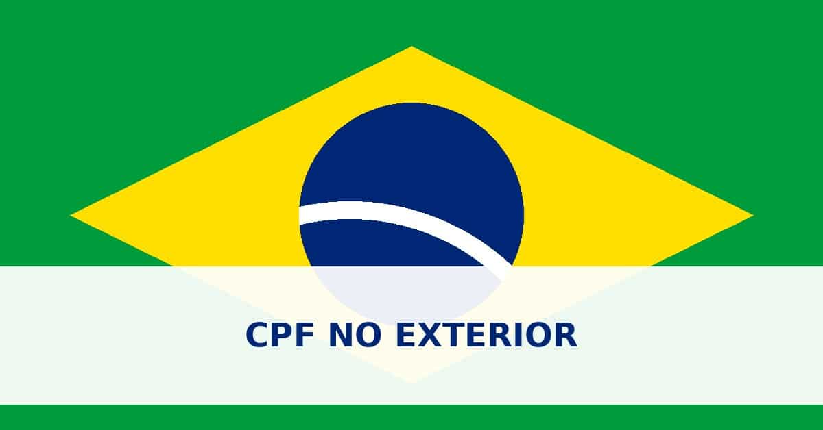 CPF no exterior: o pedido vai direto à Receita Federal