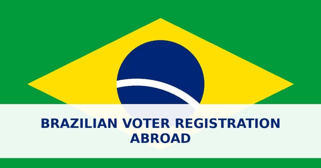 Brazilian voter registration abroad: all through TítuloNet