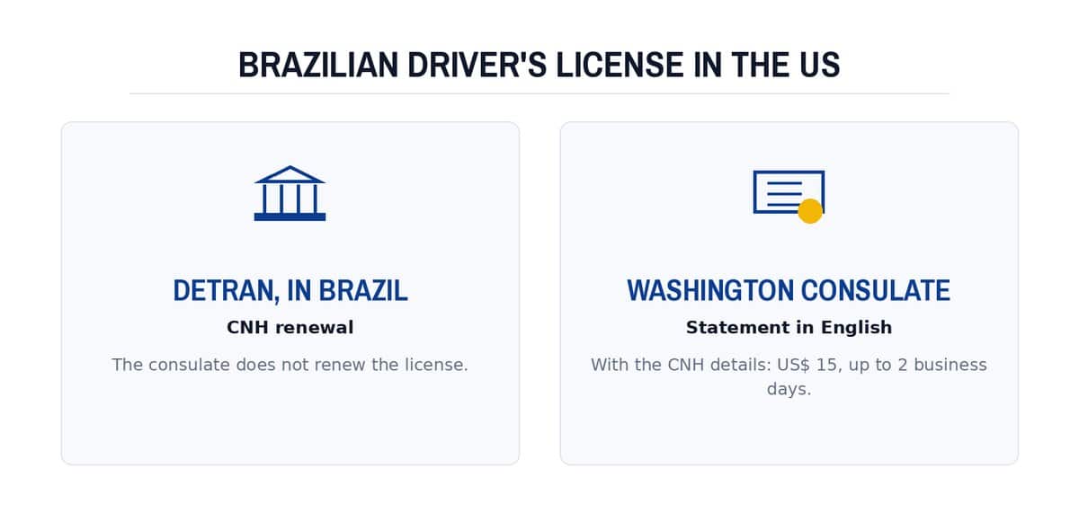 Brazilian driver's license in the US